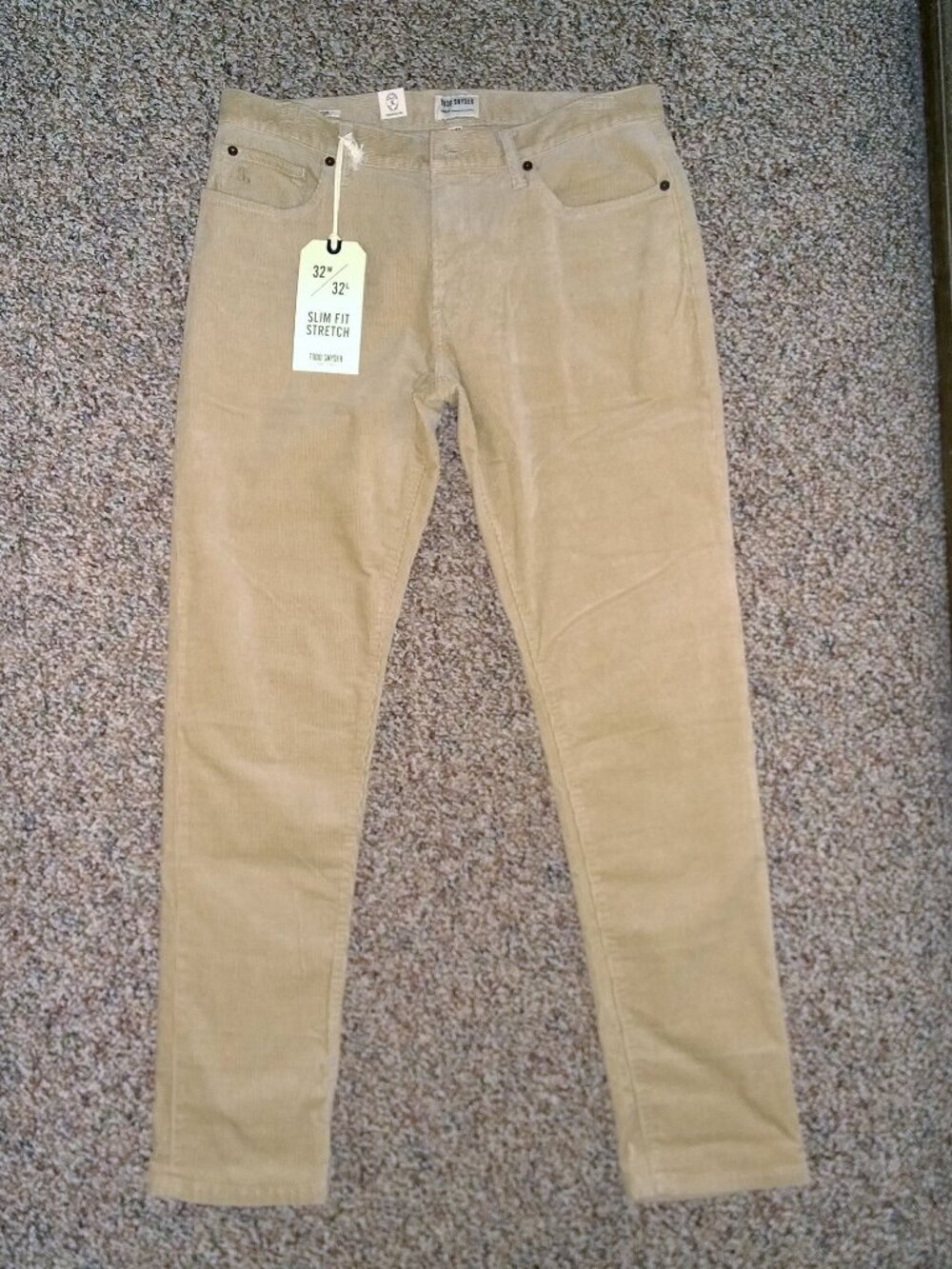 TODD SNYDER 5-Pocket Italian Corduroy Pants